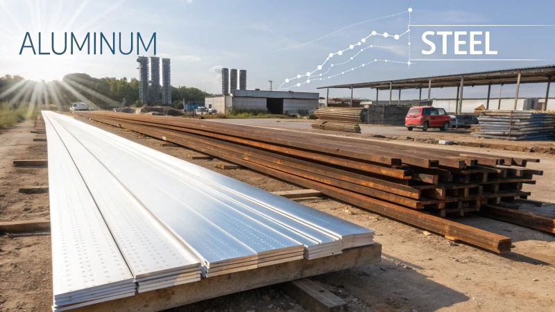 Comparison of aluminum and steel construction materials